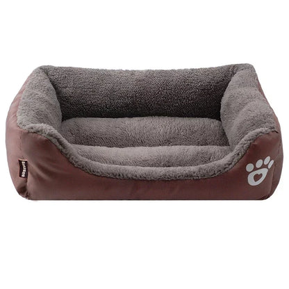 Canapé-lit chaud d'hiver pour grand chien, tapis pour chien, coussin pour chat, canapé-lit pour animaux de compagnie, tapis pour grands et petits chiens et chats