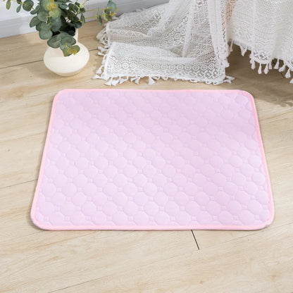 Tapis de pipi réutilisable pour chien, couche absorbante, lavable, tapis d'entraînement pour chiot, tapis d'urine pour animal de compagnie, housse de siège de voiture, fournitures pour animaux de compagnie