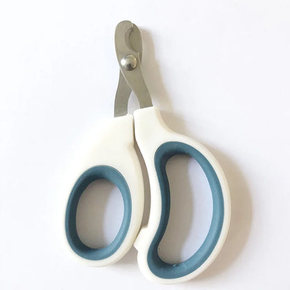 Pet Nail Scissors - Half Moon Stainless Steel Trimmers
