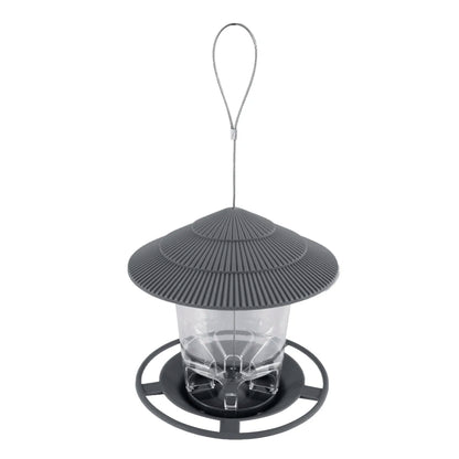 Mangeoire automatique pour oiseaux d'extérieur – Distributeur de noix suspendu avec plusieurs trous d'alimentation