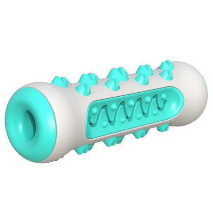 Jouet à mâcher pour chien - Bâton de dentition - Os de nettoyage des dents à 360° pour les soins dentaires des chiots, TPR sûr et durable 