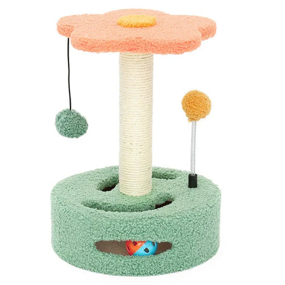 Petit arbre à chat, maison, griffoir, meubles d'escalade, jouets en sisal pour chaton, cadre d'exercice, activités d'intérieur, fournitures pour animaux de compagnie