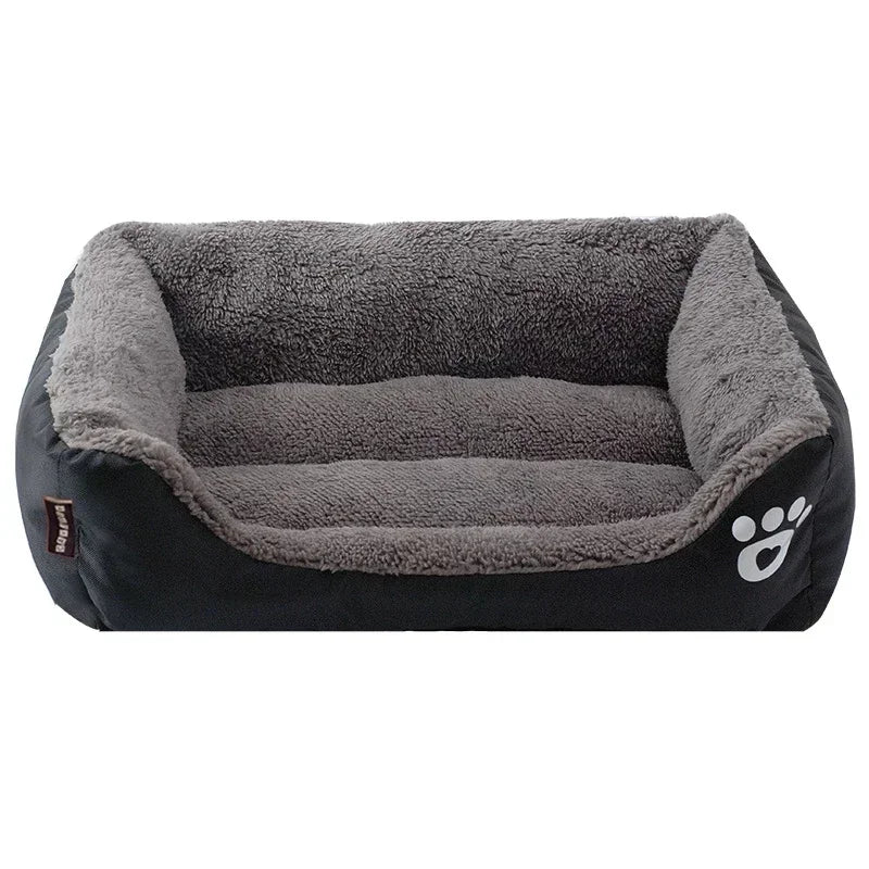 Canapé-lit chaud d'hiver pour grand chien, tapis pour chien, coussin pour chat, canapé-lit pour animaux de compagnie, tapis pour grands et petits chiens et chats