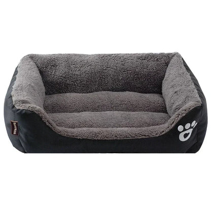 Canapé-lit chaud d'hiver pour grand chien, tapis pour chien, coussin pour chat, canapé-lit pour animaux de compagnie, tapis pour grands et petits chiens et chats