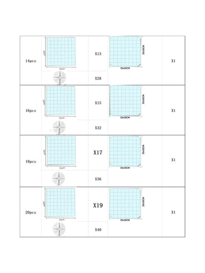 Clôture blanche pour animaux de compagnie, maille en fer à faire soi-même, peut être librement combinée, cage pour chat, cage pour chien, cage pour hamster, cage pour lapin