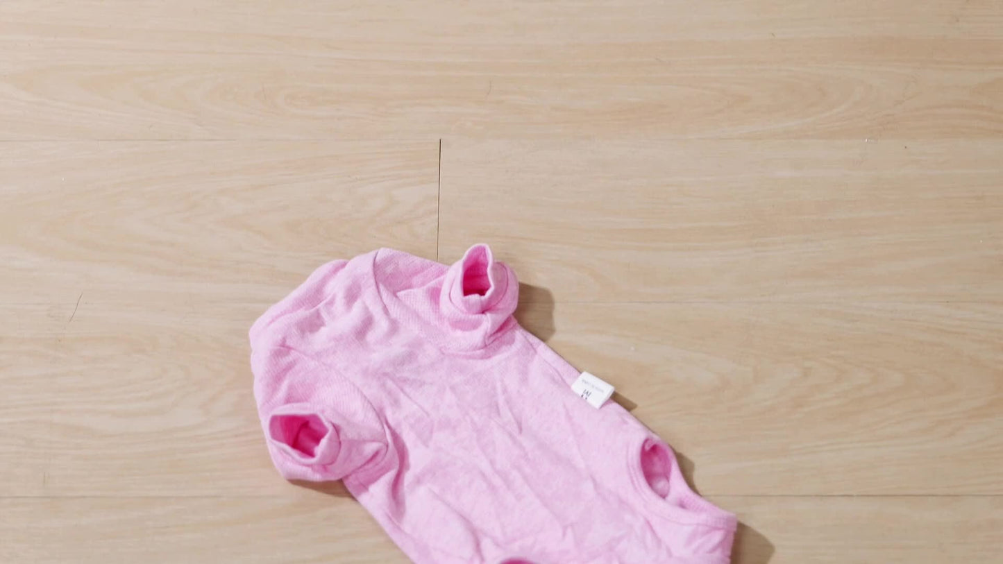Combinaison de récupération confortable pour chat - Respirante et anti-léchage