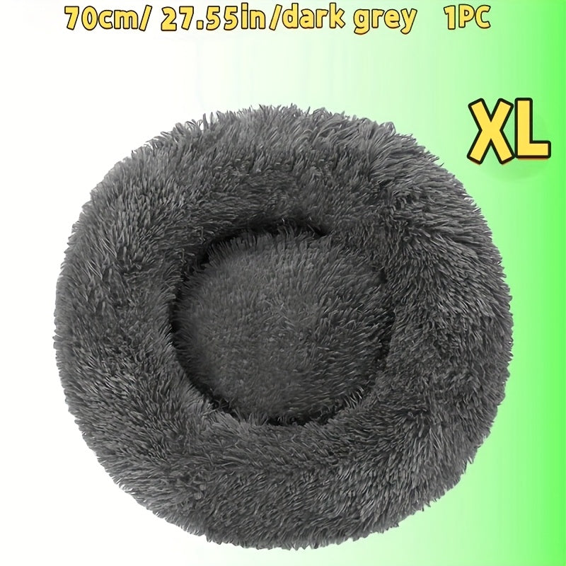 Lit pour chat confortable – Polyester moelleux, design antidérapant pour une utilisation en intérieur et en extérieur 