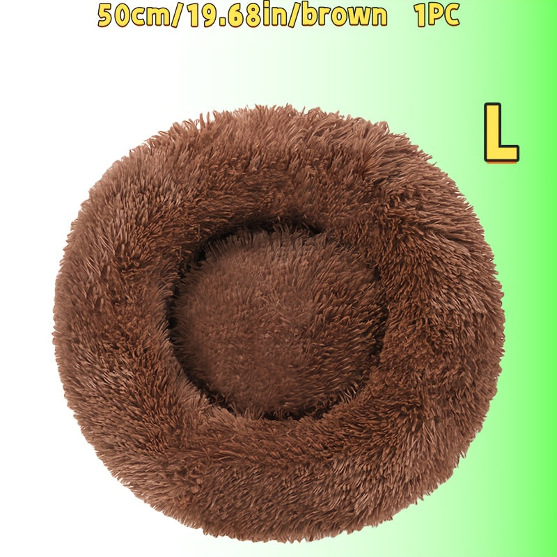 Lit pour chat confortable – Polyester moelleux, design antidérapant pour une utilisation en intérieur et en extérieur 