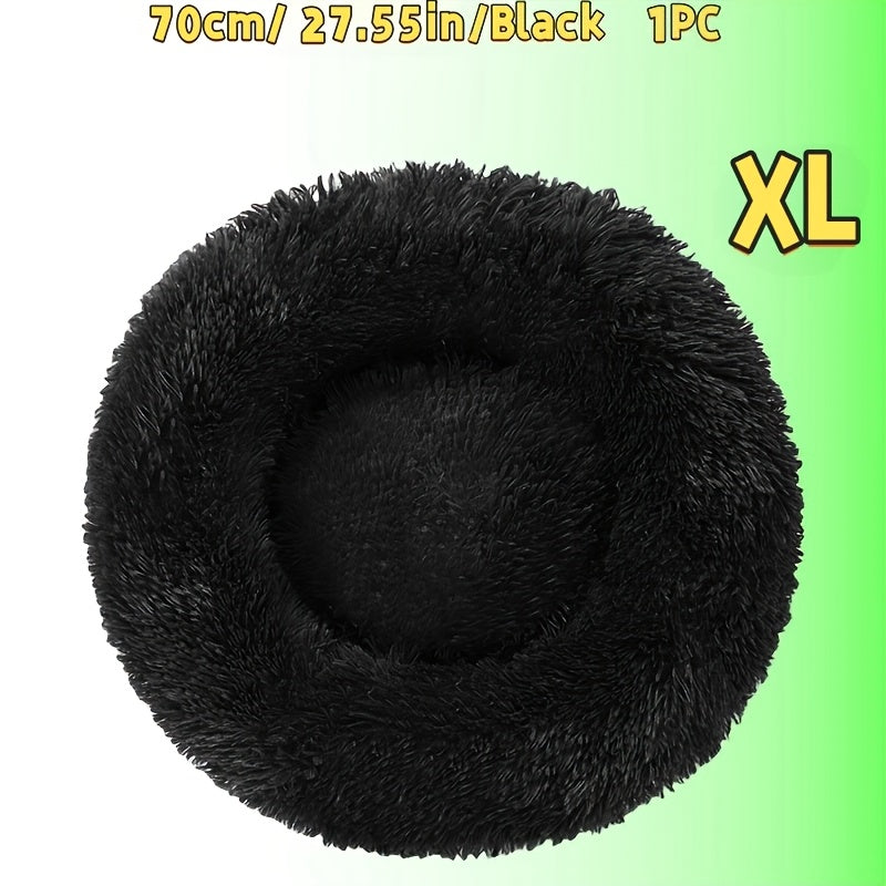 Lit pour chat confortable – Polyester moelleux, design antidérapant pour une utilisation en intérieur et en extérieur 