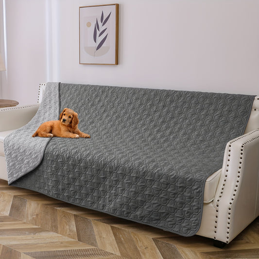 Housse de lit imperméable pour chien, couverture pour animaux de compagnie avec support antidérapant pour meubles, lit, canapé, cadeau de Noël lavable en machine 