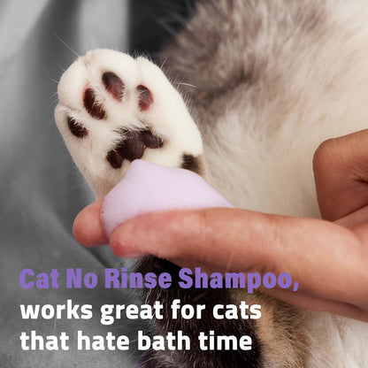 Rozino Cats & Dogs Pet Cleansing Mousse, 60ml - Easy-to-Use, Gentle Formula with Blueberry Extract for a Fresh Scent, Ideal for All Breeds, Pet Hygiene Product|Petfriendly Design|Blueberry Scented