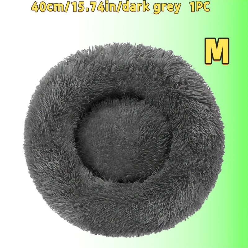 Lit pour chat confortable – Polyester moelleux, design antidérapant pour une utilisation en intérieur et en extérieur 