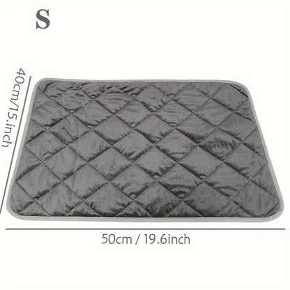 Cozy Self-Warming Pet Mat – Washable Thermal Bed for Dogs & Cats, Anti-Slip, Durable