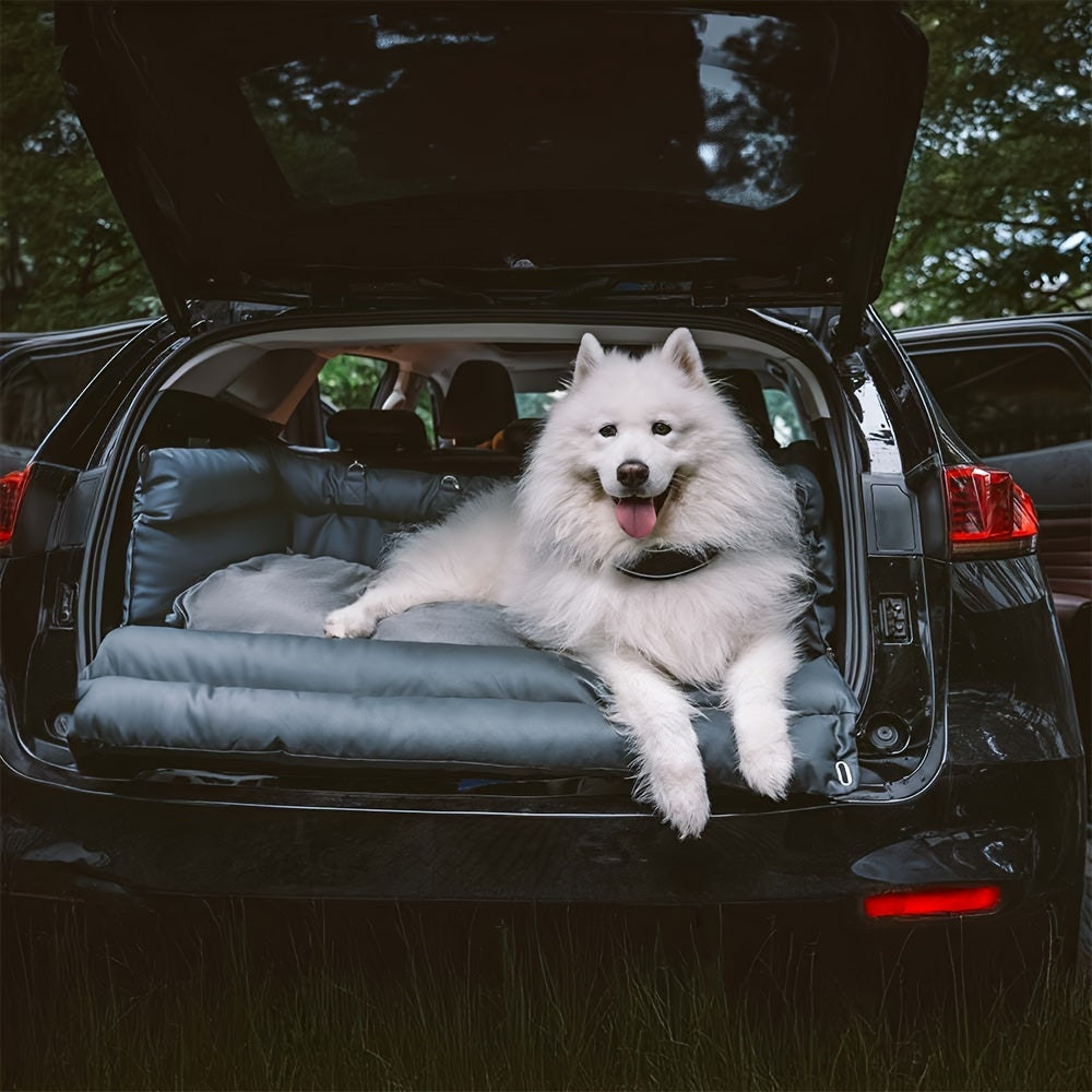 Siège auto pour chien en similicuir de luxe – Imperméable et antidérapant