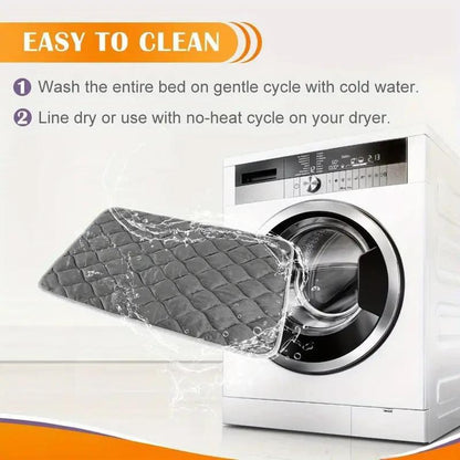 Cozy Self-Warming Pet Mat – Washable Thermal Bed for Dogs & Cats, Anti-Slip, Durable