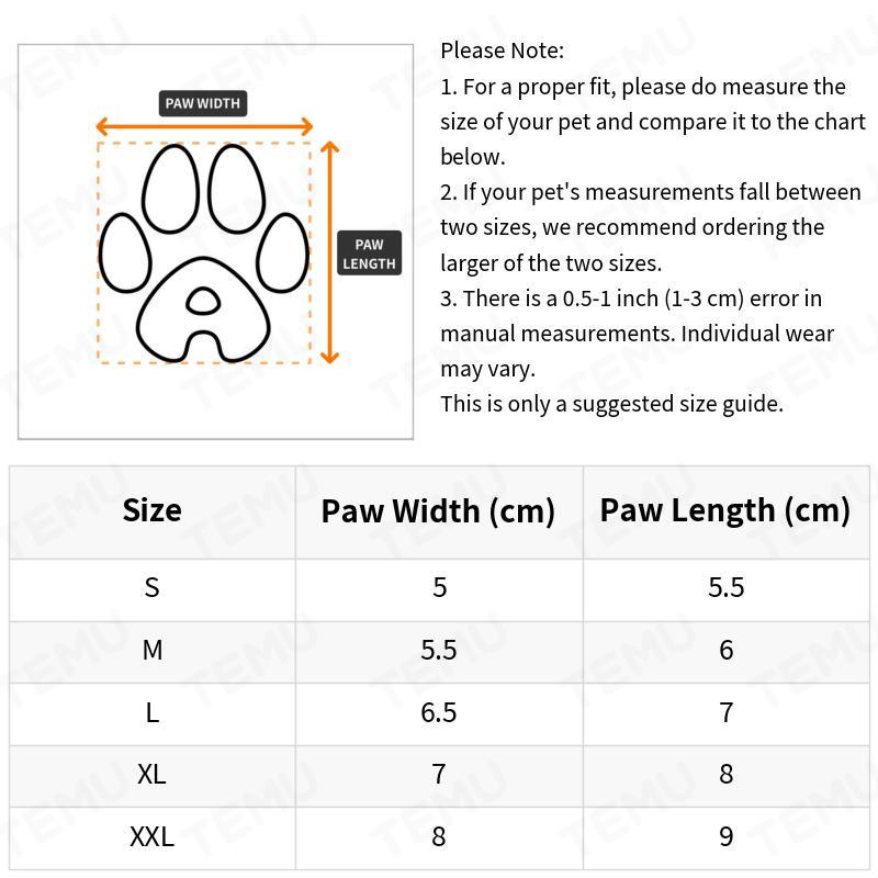 Lot de 4 bottes imperméables pour chien avec sangles réfléchissantes, gardez la patte de votre chien en sécurité et au sec