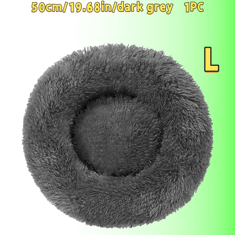 Lit pour chat confortable – Polyester moelleux, design antidérapant pour une utilisation en intérieur et en extérieur 