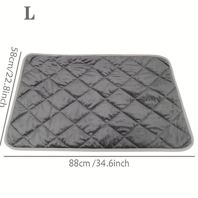Cozy Self-Warming Pet Mat – Washable Thermal Bed for Dogs & Cats, Anti-Slip, Durable