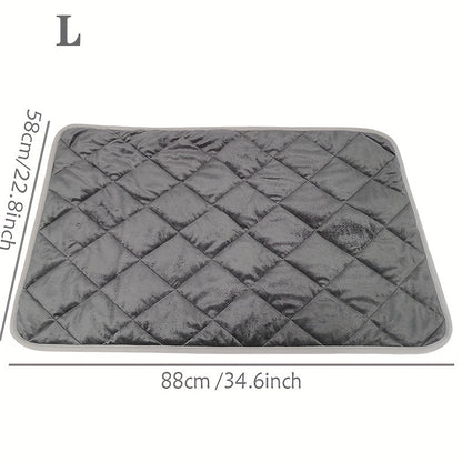 Cozy Self-Warming Pet Mat – Washable Thermal Bed for Dogs & Cats, Anti-Slip, Durable