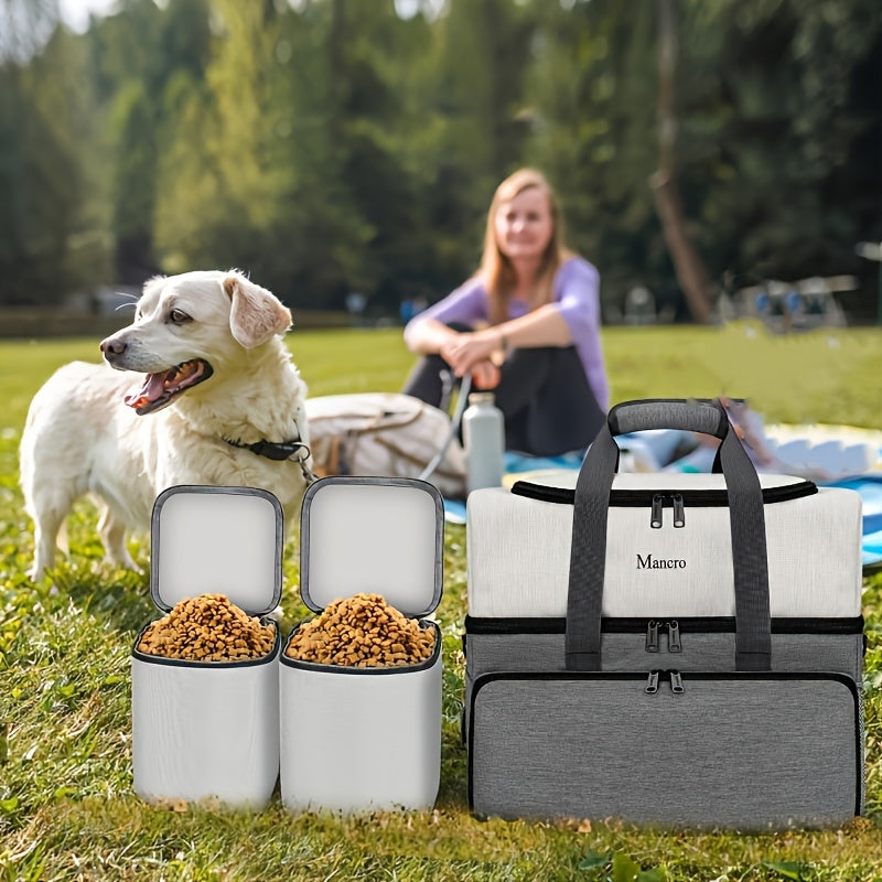 Sac de voyage pour chien à deux couches - Le compagnon de voyage ultime pour votre chiot