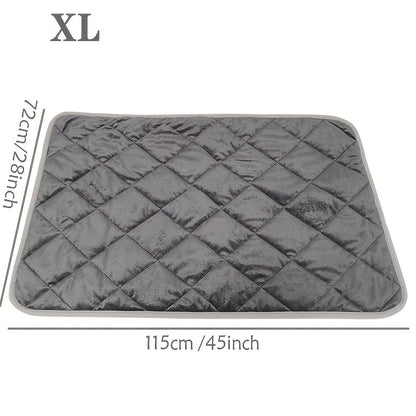Cozy Self-Warming Pet Mat – Washable Thermal Bed for Dogs & Cats, Anti-Slip, Durable