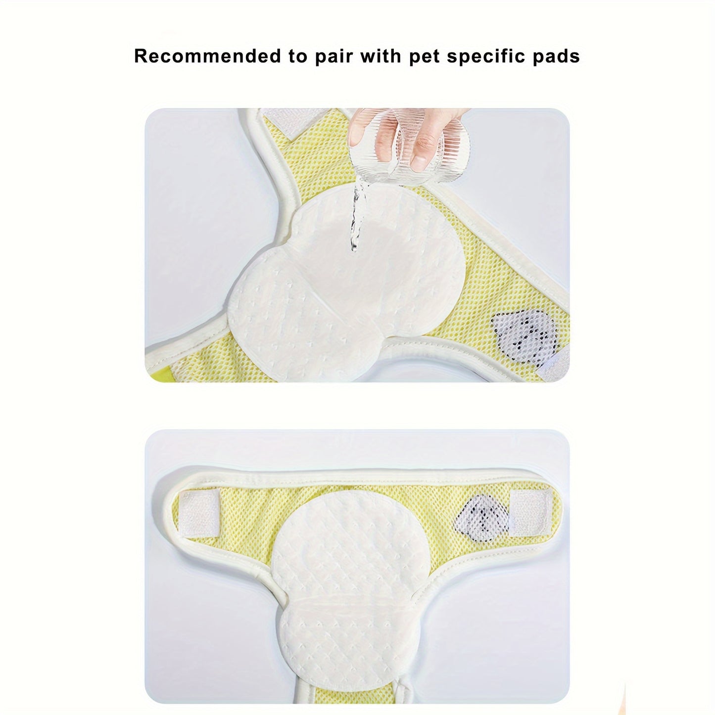 Hygienehöschen für Hunde – Periodenunterwäsche mit Cartoon-Motiv für Hündinnen, Wärmepads und Schutz nach Operationen