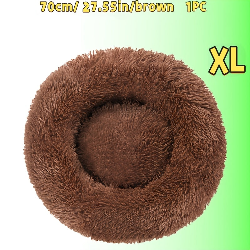 Lit pour chat confortable – Polyester moelleux, design antidérapant pour une utilisation en intérieur et en extérieur 