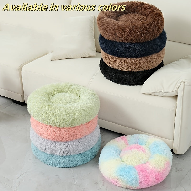 Lit pour chat confortable – Polyester moelleux, design antidérapant pour une utilisation en intérieur et en extérieur 