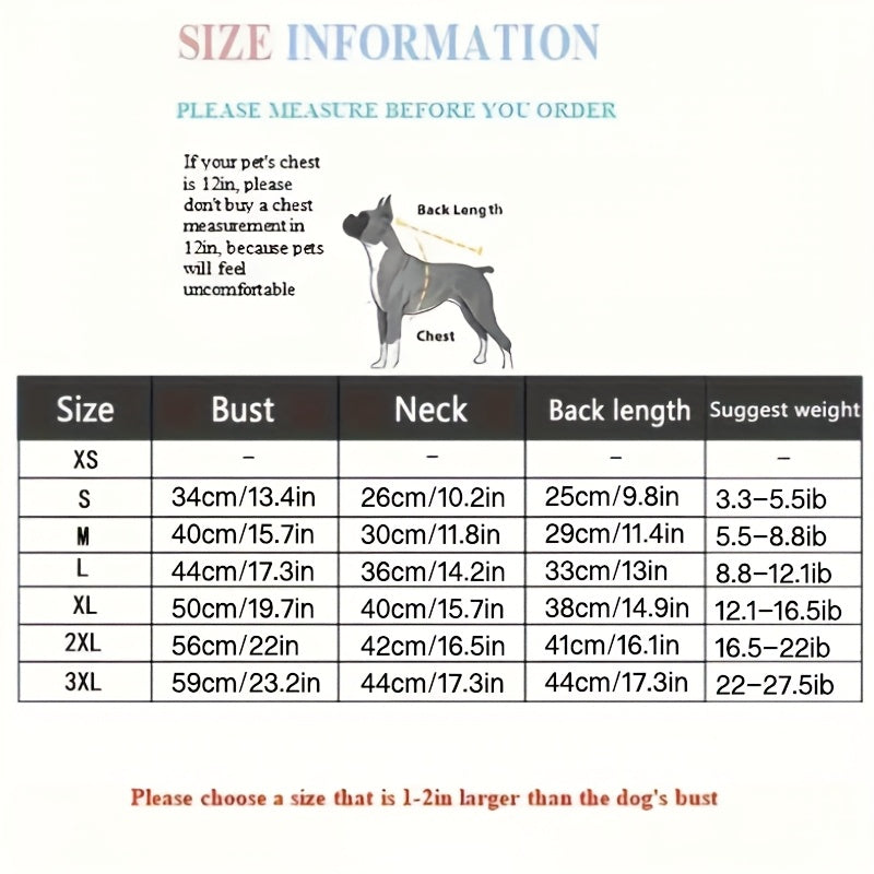 1 veste imperméable pour chien LUKA PET LIFE, doublure en polaire épaisse, vêtements chauds pour animaux de compagnie toutes saisons, fermeture éclair en polyester adaptée aux petites, moyennes et grandes races - Lavable en machine 