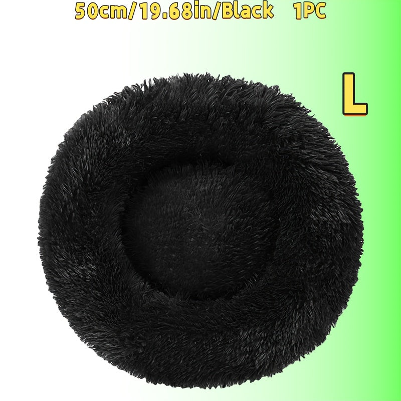 Lit pour chat confortable – Polyester moelleux, design antidérapant pour une utilisation en intérieur et en extérieur 