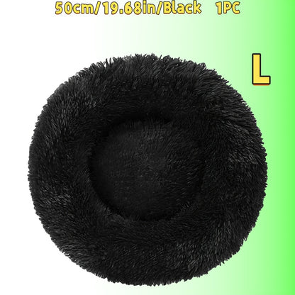 Lit pour chat confortable – Polyester moelleux, design antidérapant pour une utilisation en intérieur et en extérieur 