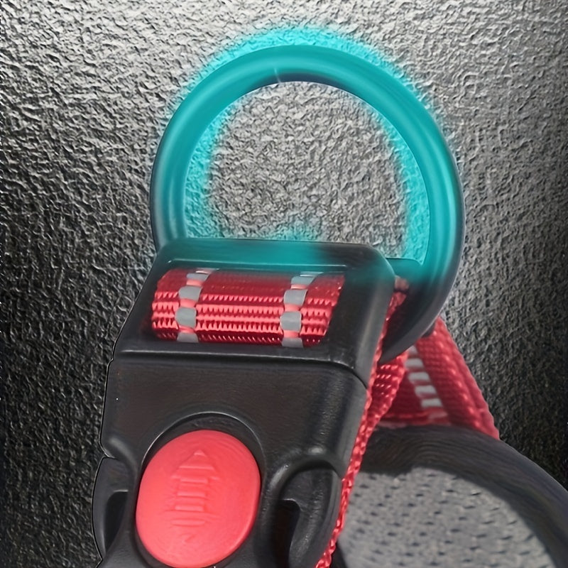 Collier réfléchissant réglable pour chien avec sangle de cou rembourrée – Respirant, à dégagement rapide et sans danger la nuit