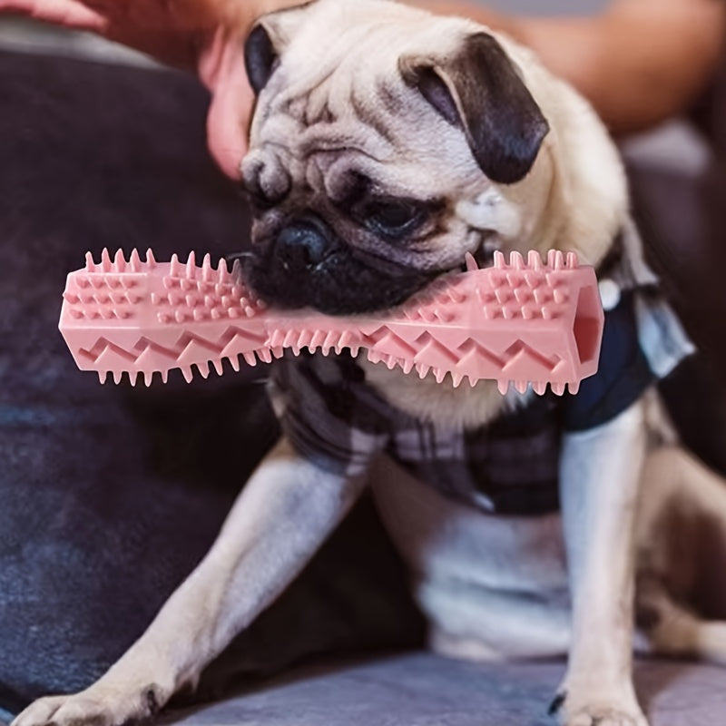 Jouet pour brosse à dents pour chien – Bâton molaire en caoutchouc souple pour la mastication interactive et le nettoyage des dents (1/3 pièces)